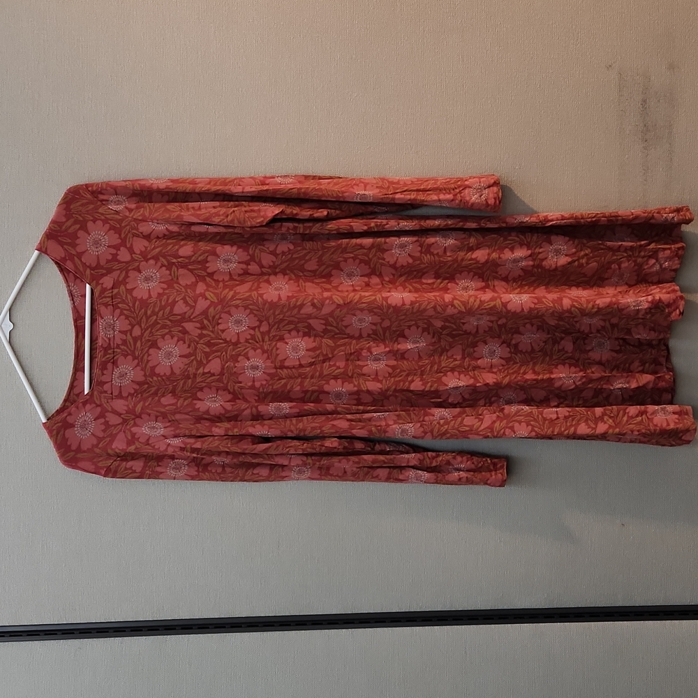 Gudrun Sjoden Floral Long Sleeve Dress